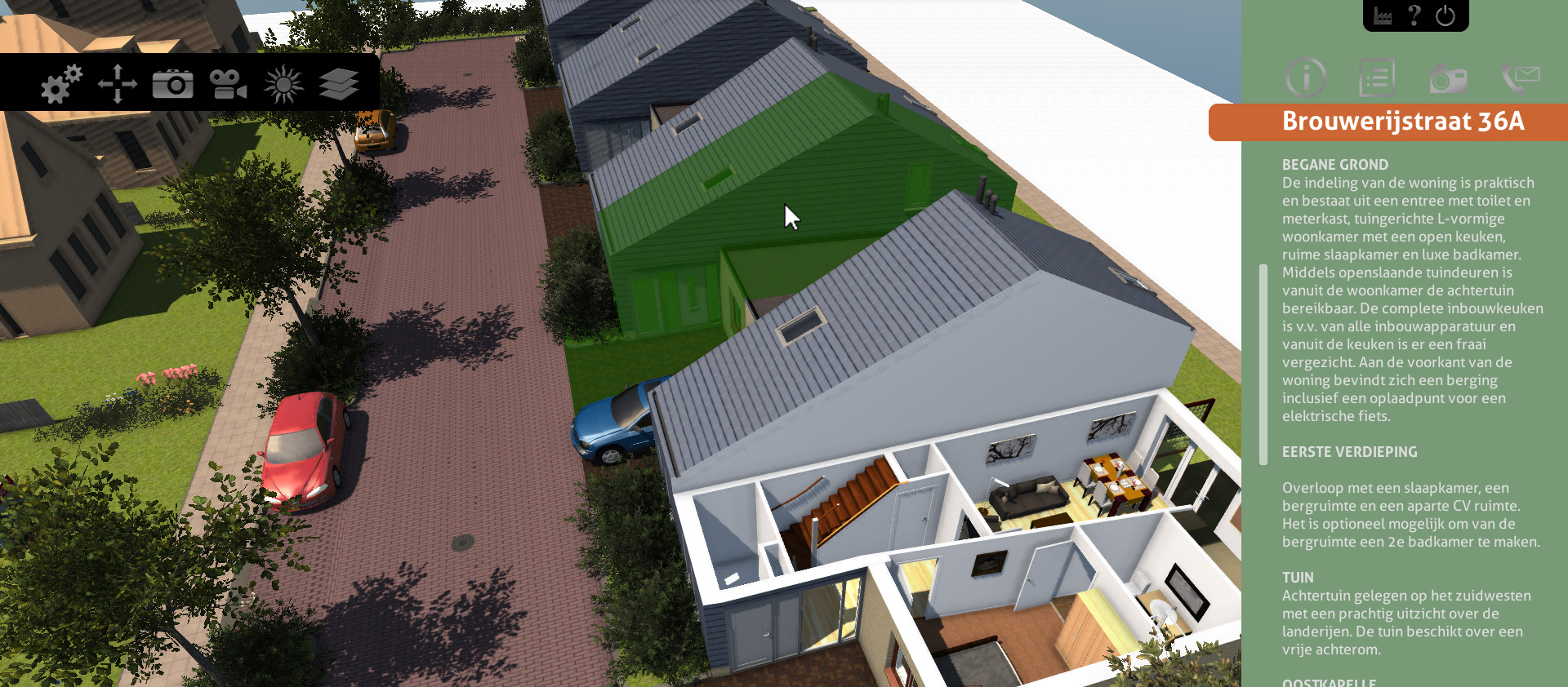 Sneller uw vastgoed verkocht met onze interactieve 3D tool